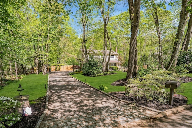 7 Mcculloch Dr, Dix Hills, NY 11746 - view of property's community featuring a lawn