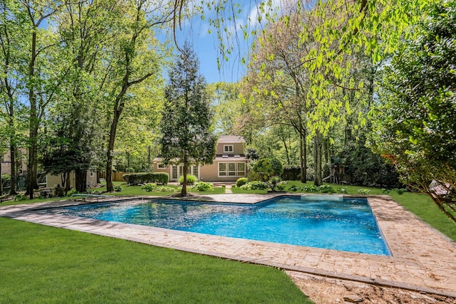 7 Mcculloch Dr, Dix Hills, NY 11746 - swimming pool with a yard and an outbuilding