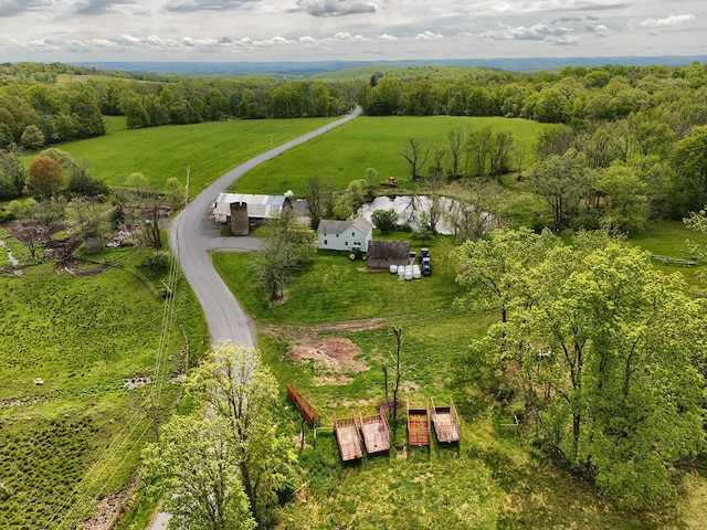 view of rural area
