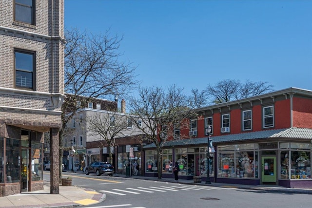 2 Ashley Rd, Hastings-On-Hudson, NY 10706 - view of asphalt street featuring sidewalks, curbs, and street lighting