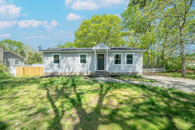23 Wheat Path Rd W, Mount Sinai, NY 11766 - view of single story home