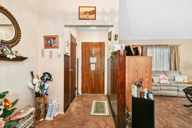 1243 Sylvia Ave, Baldwin, NY 11510 - corridor with carpet flooring
