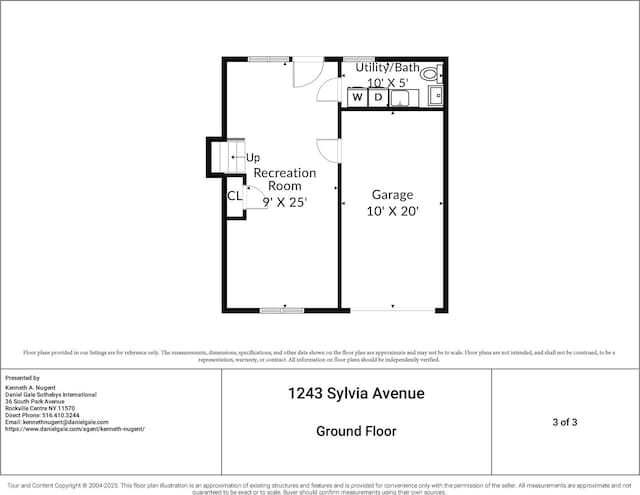 1243 Sylvia Ave, Baldwin, NY 11510 - property floor plan
