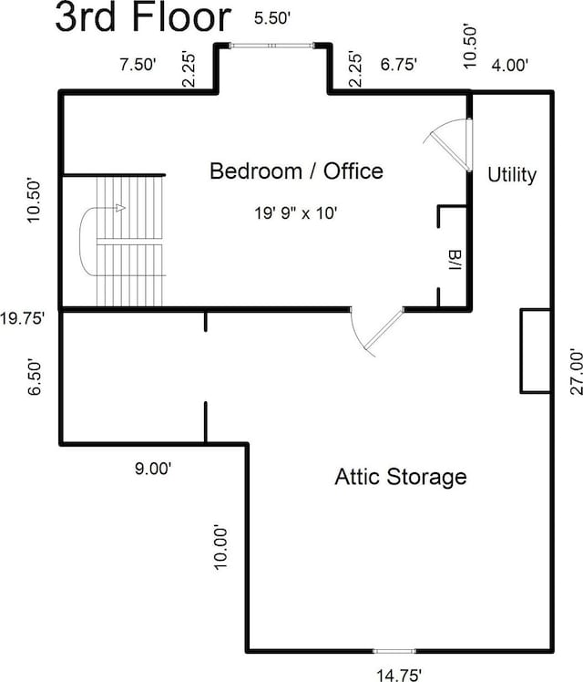 floor plan / room layout