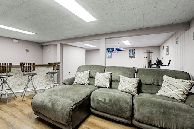 1544 Baldwin Blvd, Bay Shore, NY 11706 - living area featuring wood finished floors