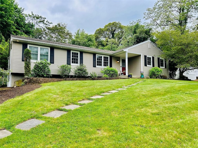 2 W Rd, East Setauket, NY 11733 - single story home with a front yard