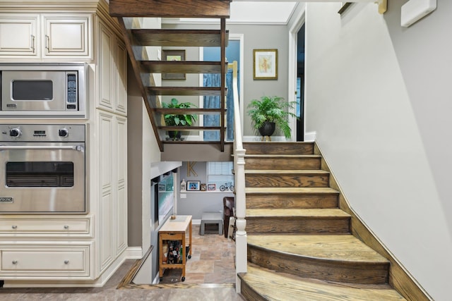 98 Beach Rd, Westhampton Beach, NY 11978 - stairs with stone finish floors