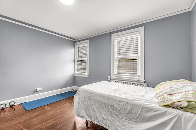 16 Rollhaus Pl, Port Chester, NY 10573 - bedroom featuring crown molding, wood finished floors, and baseboards