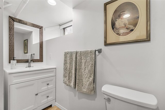 16 Rollhaus Pl, Port Chester, NY 10573 - half bathroom with toilet and vanity