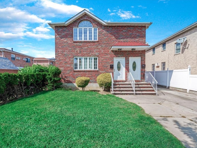 180-11 64th Ave, Fresh Meadows, NY 11365 - view of front of home with brick siding