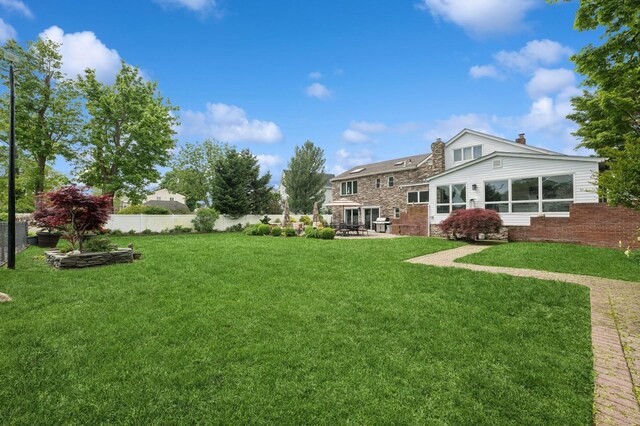 2525 Beverly Rd, Merrick, NY 11566 - view of yard with a patio area