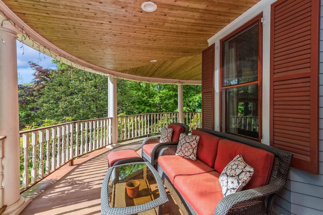 110 Red Spring Ln, Glen Cove, NY 11542 - view of deck
