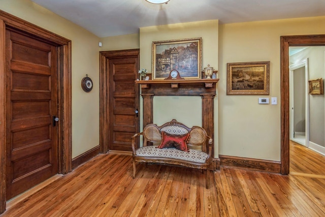 110 Red Spring Ln, Glen Cove, NY 11542 - interior space with baseboards and wood-type flooring