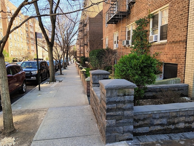 view of community