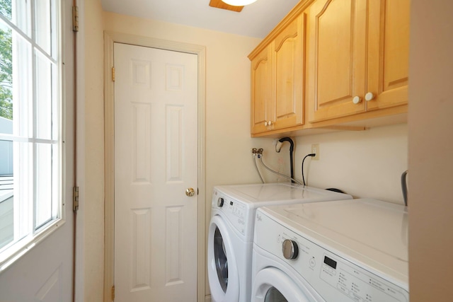 23 John St, Port Jefferson Station, NY 11776 - washroom with cabinet space and separate washer and dryer