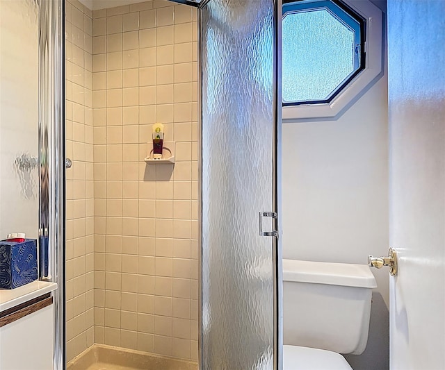 5 Water Lilly Ln, Monticello, NY 12701 - bathroom with a stall shower and toilet