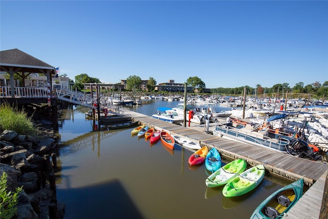 2 Robert Crisfield Pl, Rye, NY 10580 - dock with a water view and view of marina