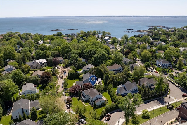 2 Robert Crisfield Pl, Rye, NY 10580 - aerial view of residential area with a large body of water