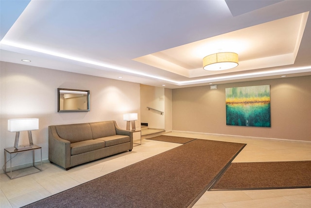 community lobby featuring recessed lighting