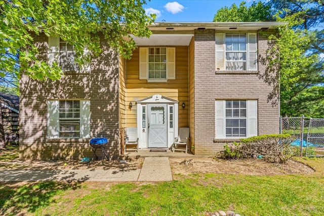 6 Petersburg Ct, Coram, NY 11727 - view of front of house with brick siding