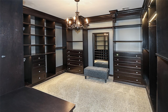114 Frankel Blvd, Merrick, NY 11566 - walk in closet with a chandelier