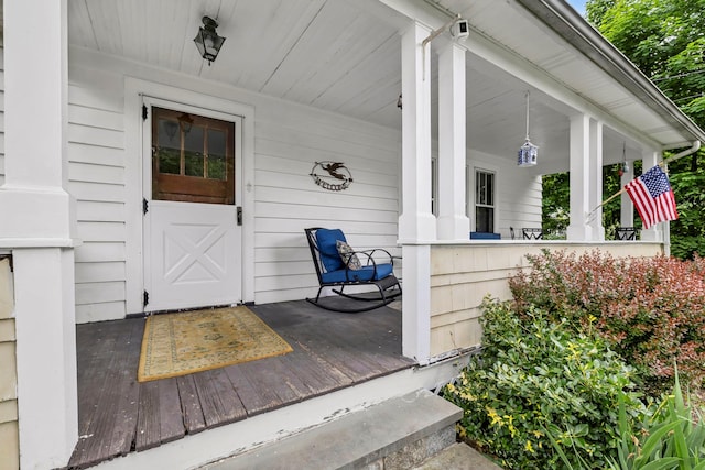 8 Townsend Blvd, Poughkeepsie, NY 12603 - view of exterior entry with covered porch