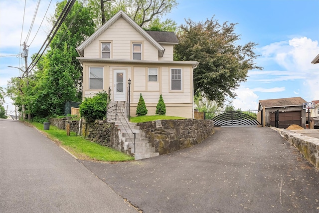 1219 Maple Ave, Peekskill, NY 10566 - view of front of home featuring a gate