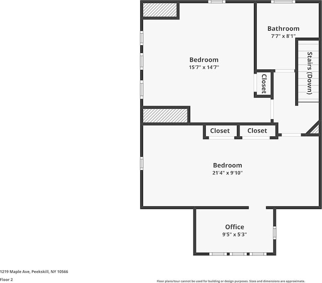 1219 Maple Ave, Peekskill, NY 10566 - floor plan / room layout