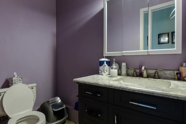 11 Crescent St, Mastic, NY 11950 - bathroom with vanity and toilet