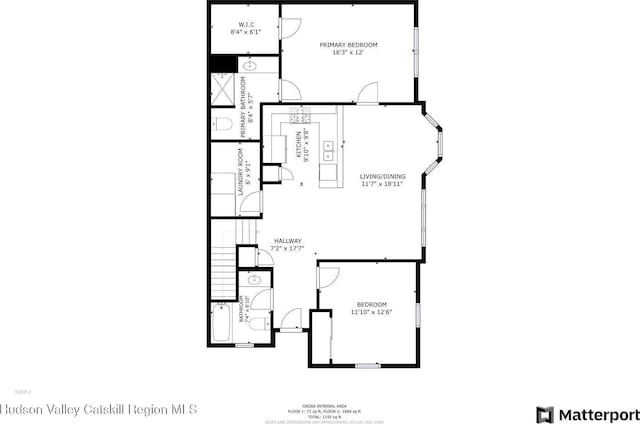212 Commons Ln, Saugerties, NY 12477 - floor plan / room layout