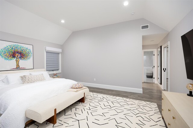 18 Heron Ct, Levittown, NY 11756 - bedroom featuring lofted ceiling, light wood-style flooring, baseboards, and recessed lighting
