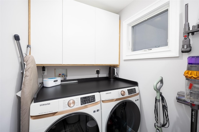 18 Heron Ct, Levittown, NY 11756 - washroom featuring washer and dryer and cabinet space