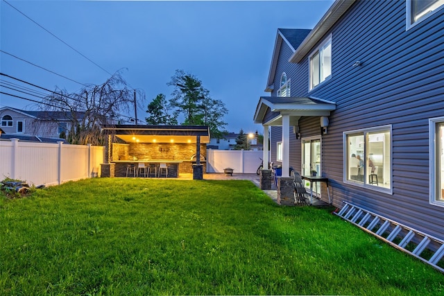 18 Heron Ct, Levittown, NY 11756 - view of yard with a patio area