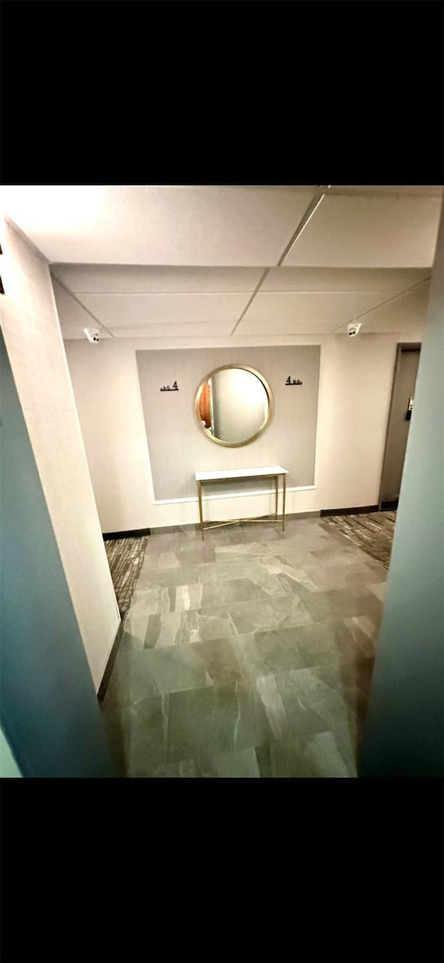 10 Ipswich Ave Unit 4M, Great Neck, NY 11021 - corridor featuring marble finish flooring