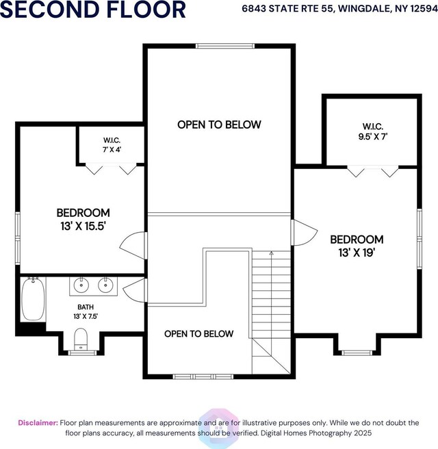 6843 Rte 55, Wingdale, NY 12594 - floor plan / room layout