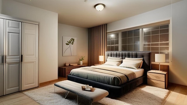 2040 Washington Ave, Bronx, NY 10457 - bedroom featuring wood finished floors and a closet