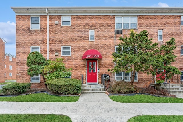 189 Drake Ave Unit 2A, New Rochelle, NY 10805 - view of front facade featuring brick siding