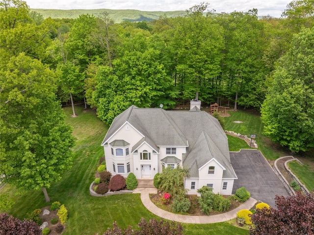 9 Golf Course Dr, Suffern, NY 10901 - view from above of property