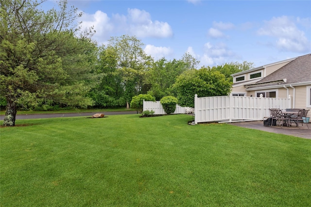 552 Birchwood Park Dr, Middle Island, NY 11953 - view of yard featuring a patio