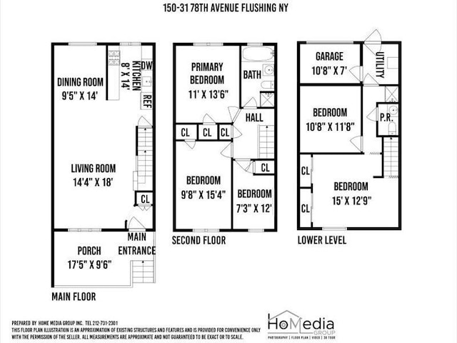 150-31 78th Ave, Flushing, NY 11367 - floor plan / room layout