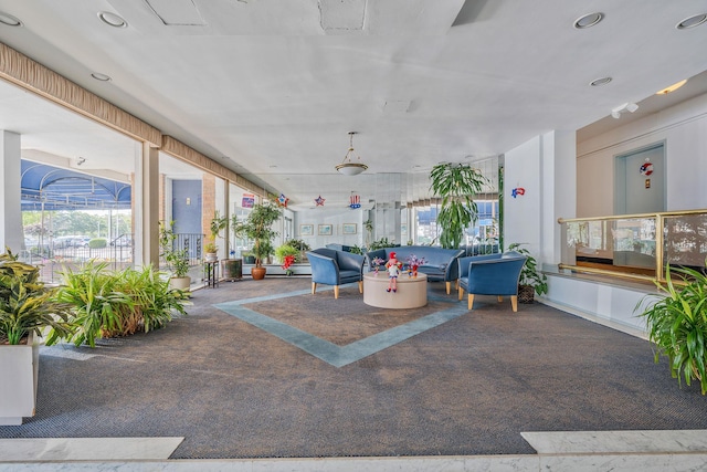 190 W Merrick Rd Unit 4E, Freeport, NY 11520 - lobby with recessed lighting