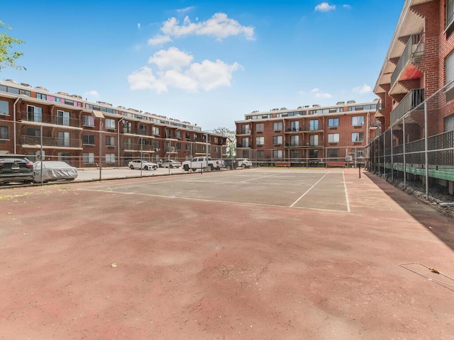 10813 Seaview Ave Unit 41B, Brooklyn, NY 11236 - view of tennis court with fence