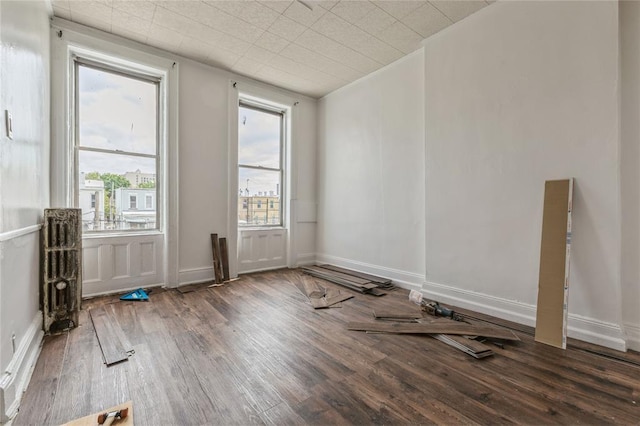 171 Hale Ave, Brooklyn, NY 11208 - unfurnished room featuring wood finished floors and baseboards