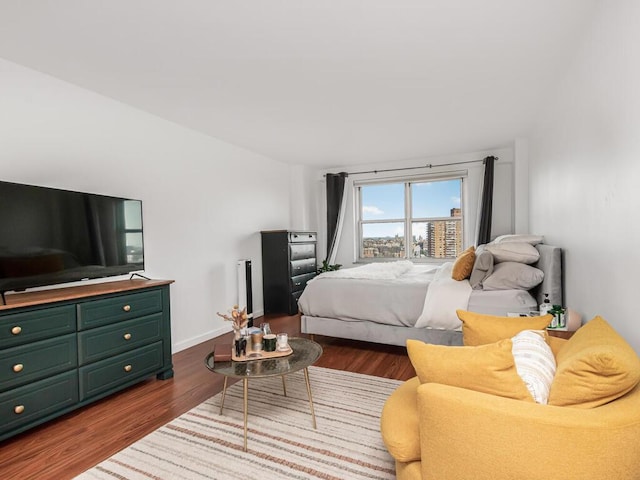 555 Kappock St Unit 18C, Bronx, NY 10463 - bedroom with wood finished floors and baseboards