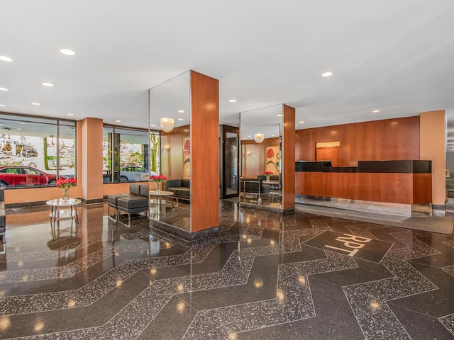 555 Kappock St Unit 18C, Bronx, NY 10463 - building lobby with recessed lighting