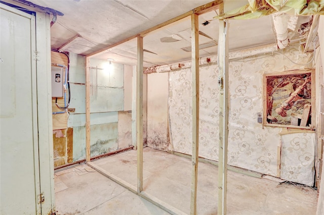 8 Van Siclen Ave, Brooklyn, NY 11207 - view of unfinished basement