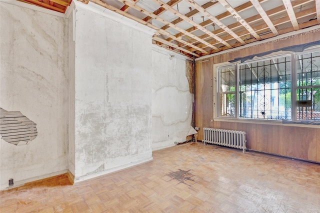 8 Van Siclen Ave, Brooklyn, NY 11207 - empty room with radiator heating unit