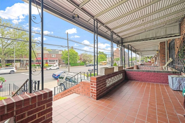 view of porch