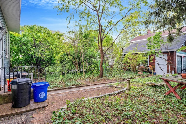 view of yard