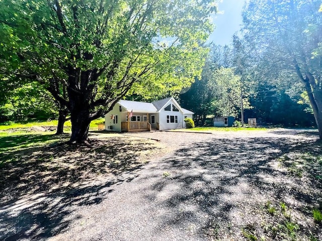 936 State Route 55a, Neversink, NY 12458 - view of front of house featuring a porch